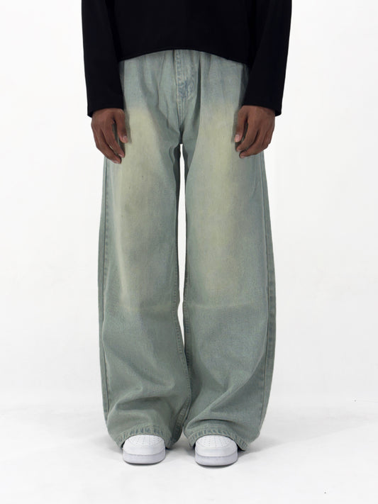 SAGE GREEN DENIM