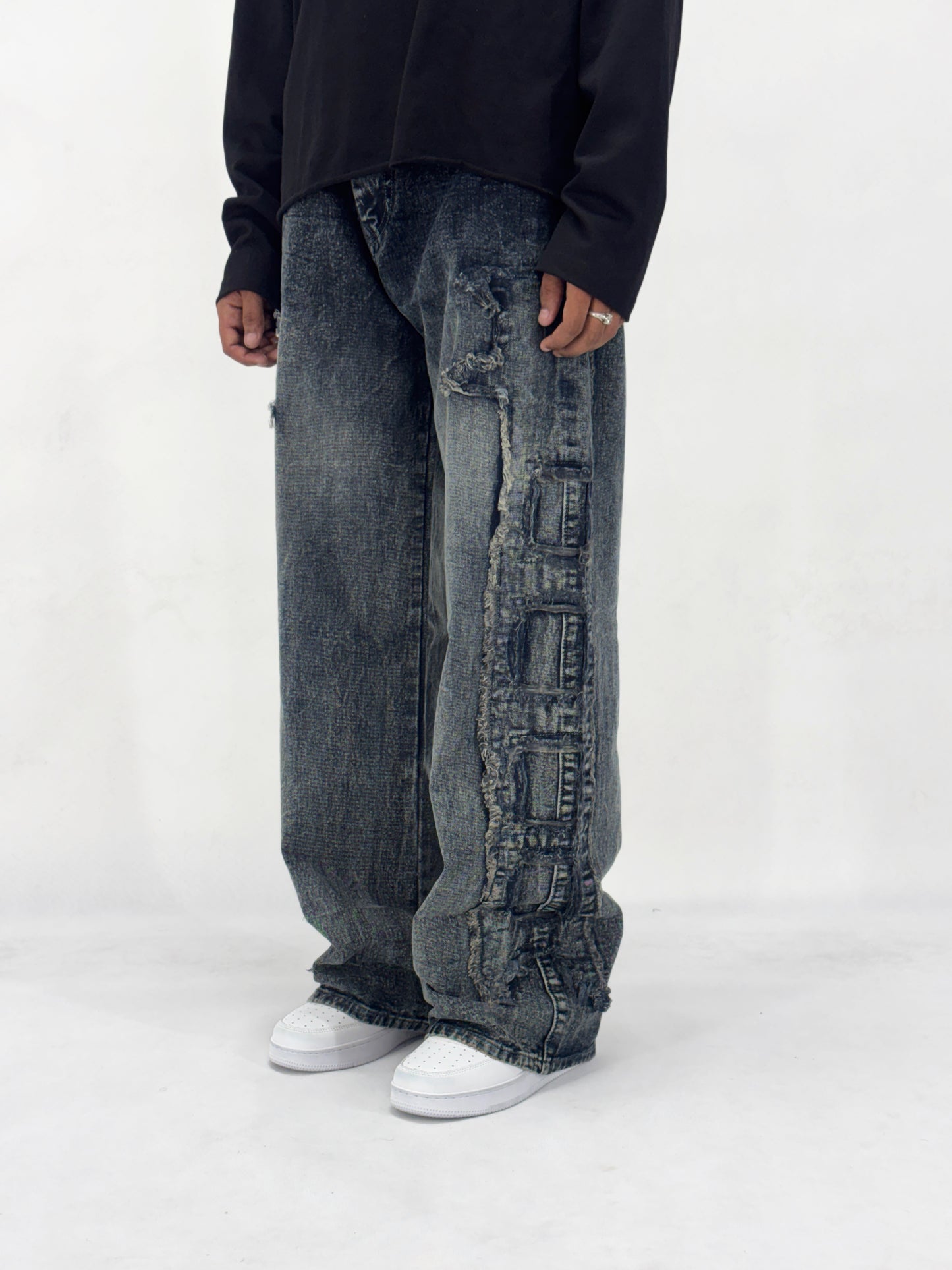 FAIDED CHARCOAL WIDE