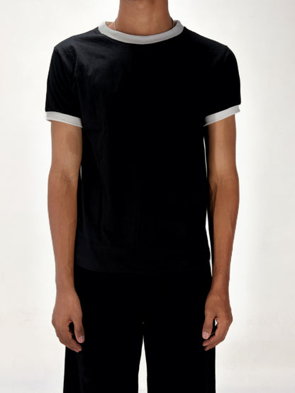 BLACK RINGER TEES