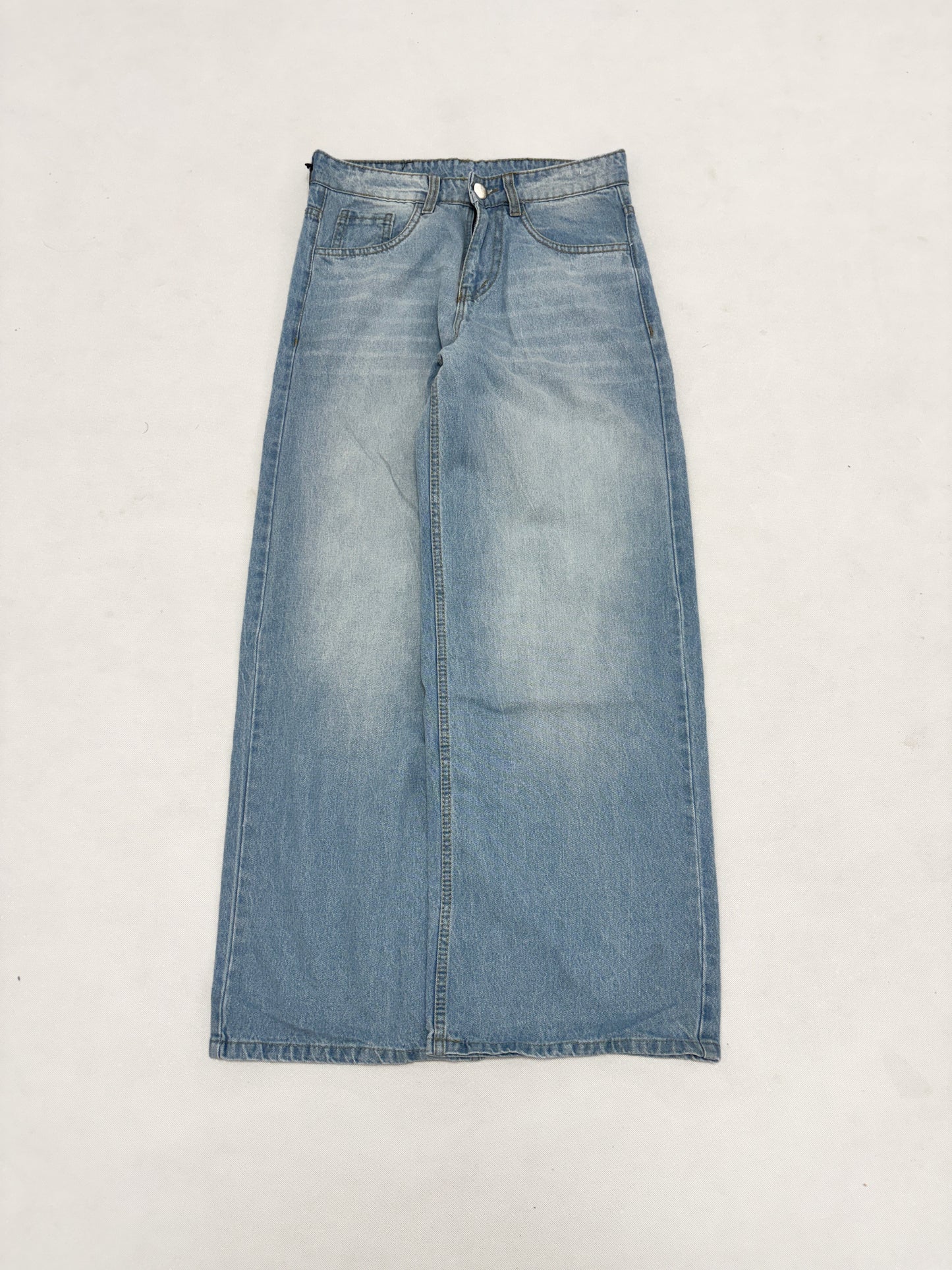 LIGHT WASHED BLUE WIDE