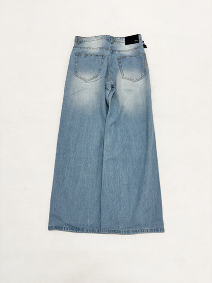 LIGHT WASHED BLUE WIDE
