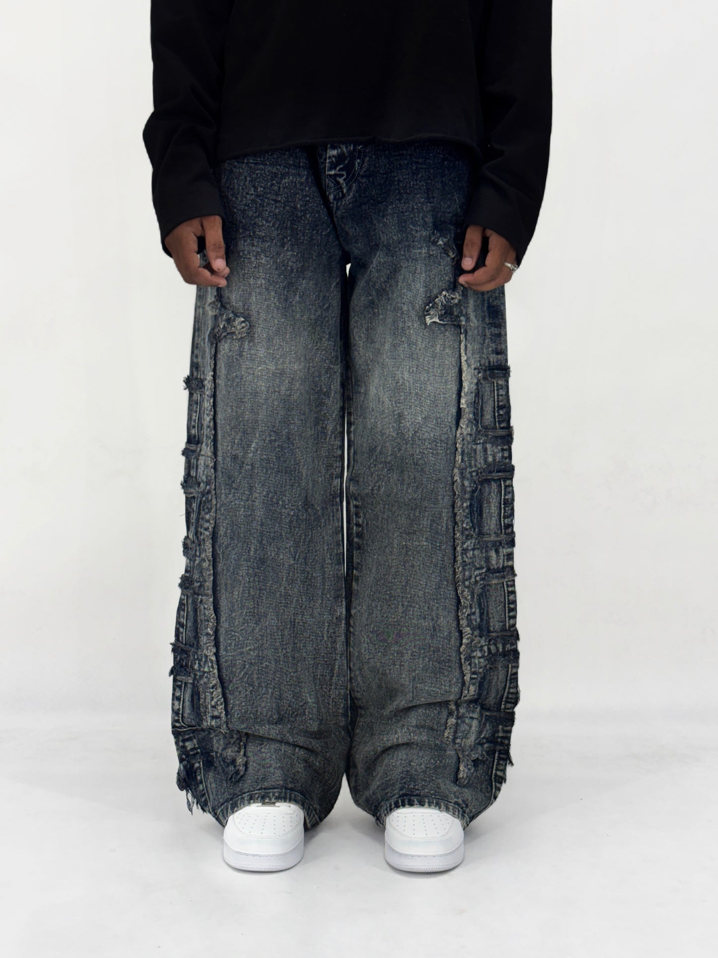 FAIDED CHARCOAL WIDE
