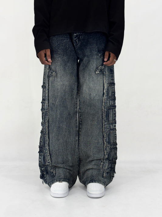 FAIDED CHARCOAL WIDE
