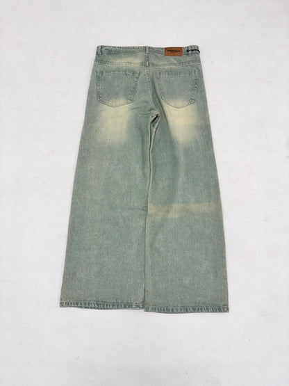 SAGE GREEN DENIM