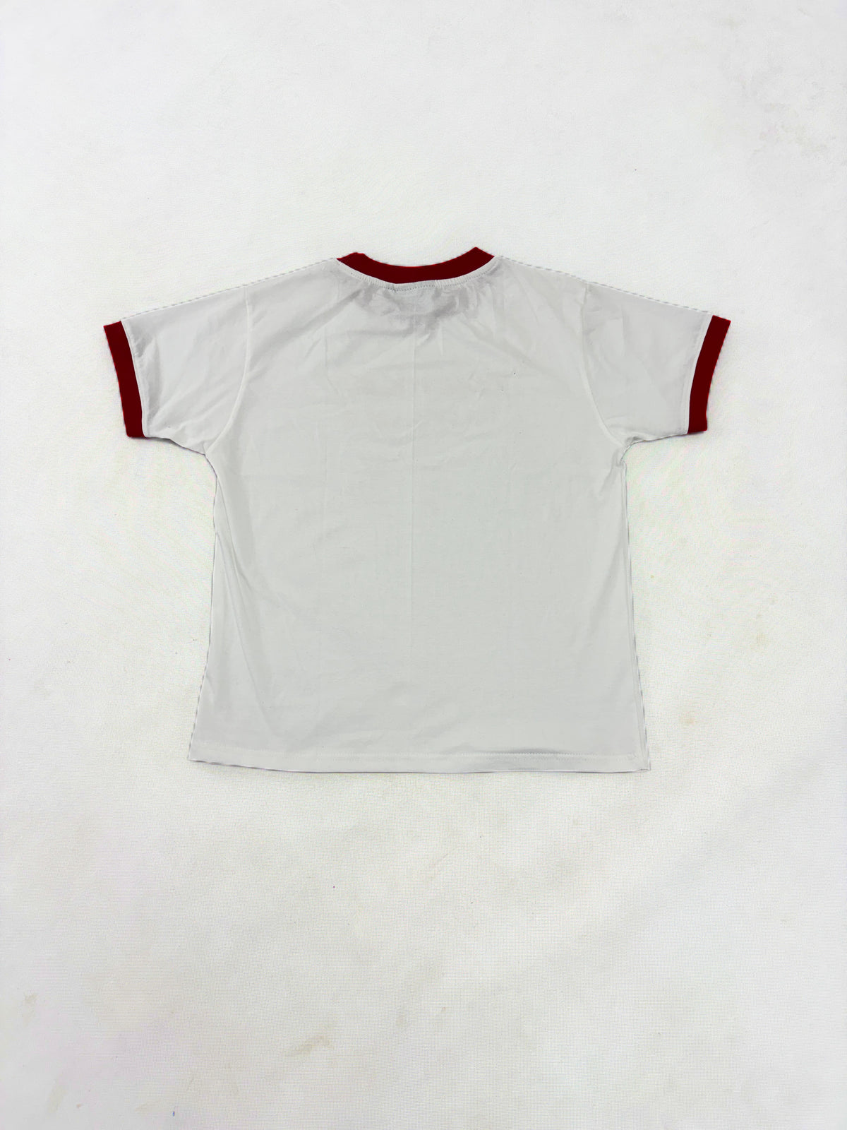 WHITE RINGER TEES